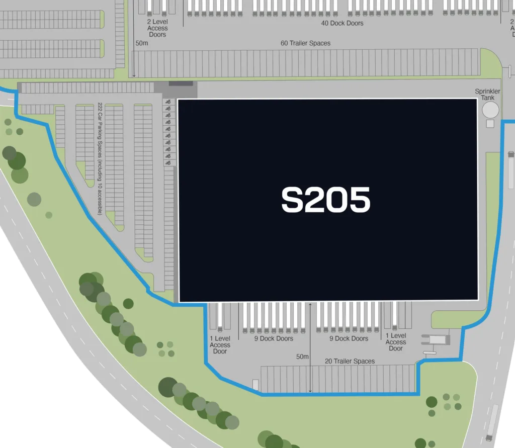 Masterplan for S205