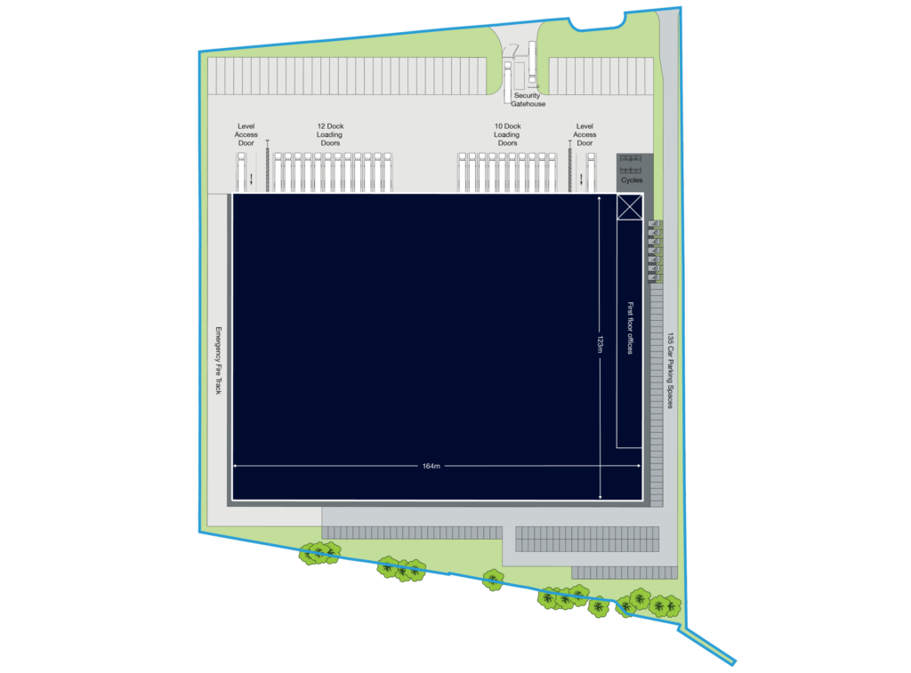 Masterplan for Single Unit Option