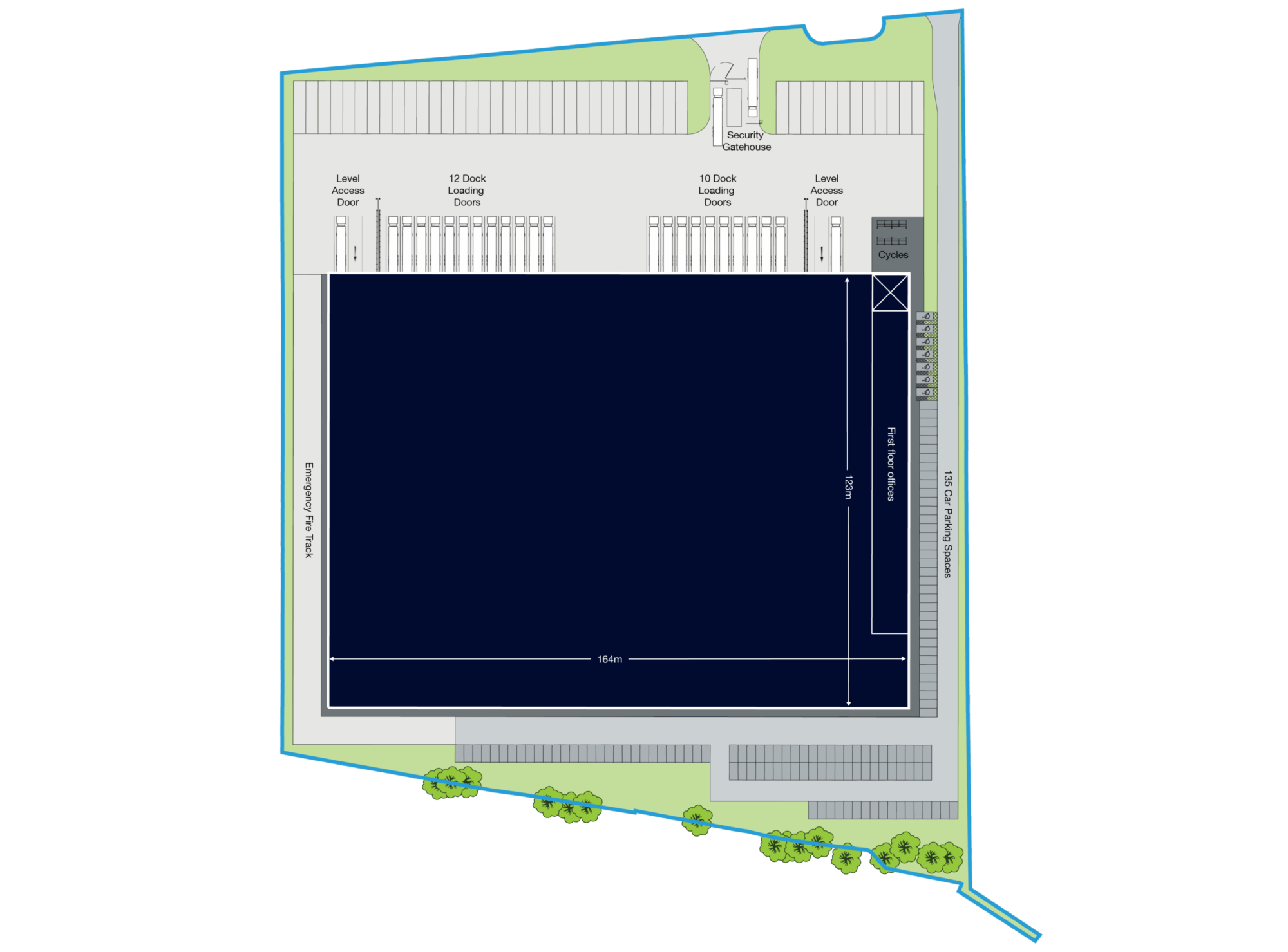 Masterplan for Single Unit Option