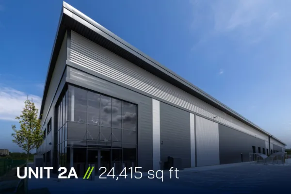 Panattoni Park Brighton Unit 2A external shot of building entrance