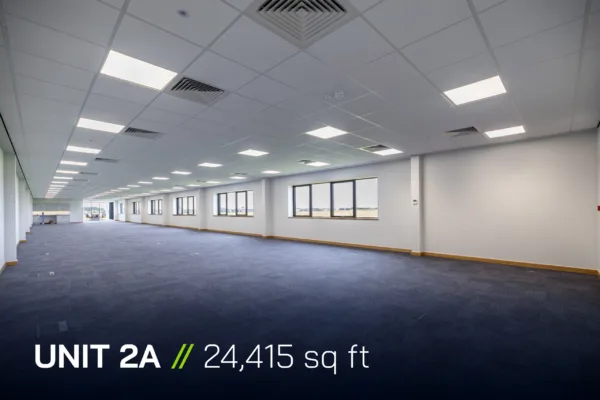 Panattoni Park Brighton Unit 2A shot of first floor office with windows
