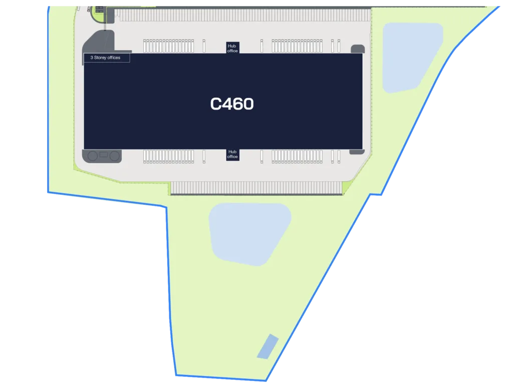 Masterplan for Central A1[M] 460 – Build-to-suit