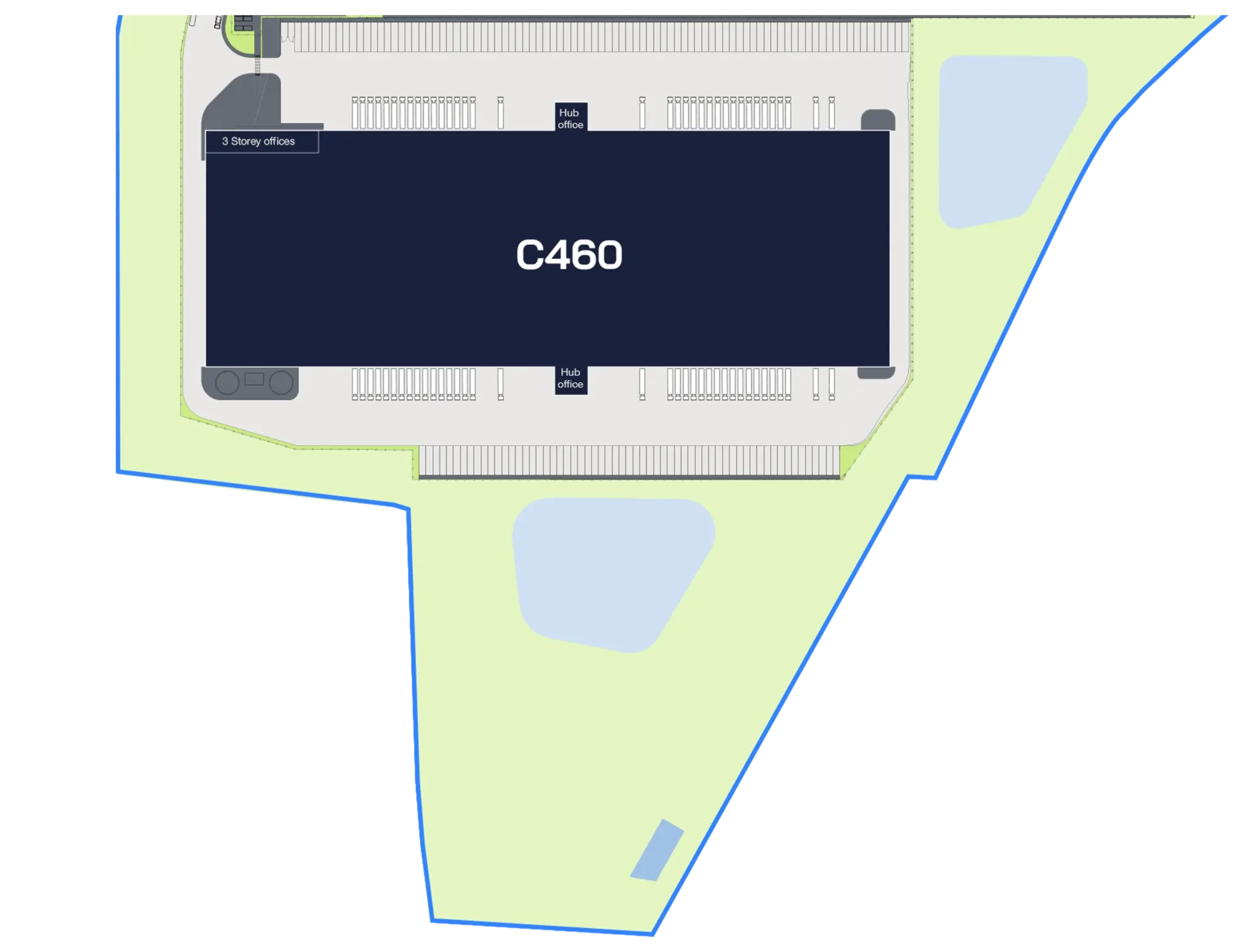 Masterplan for Central A1[M] 460 – Build-to-suit