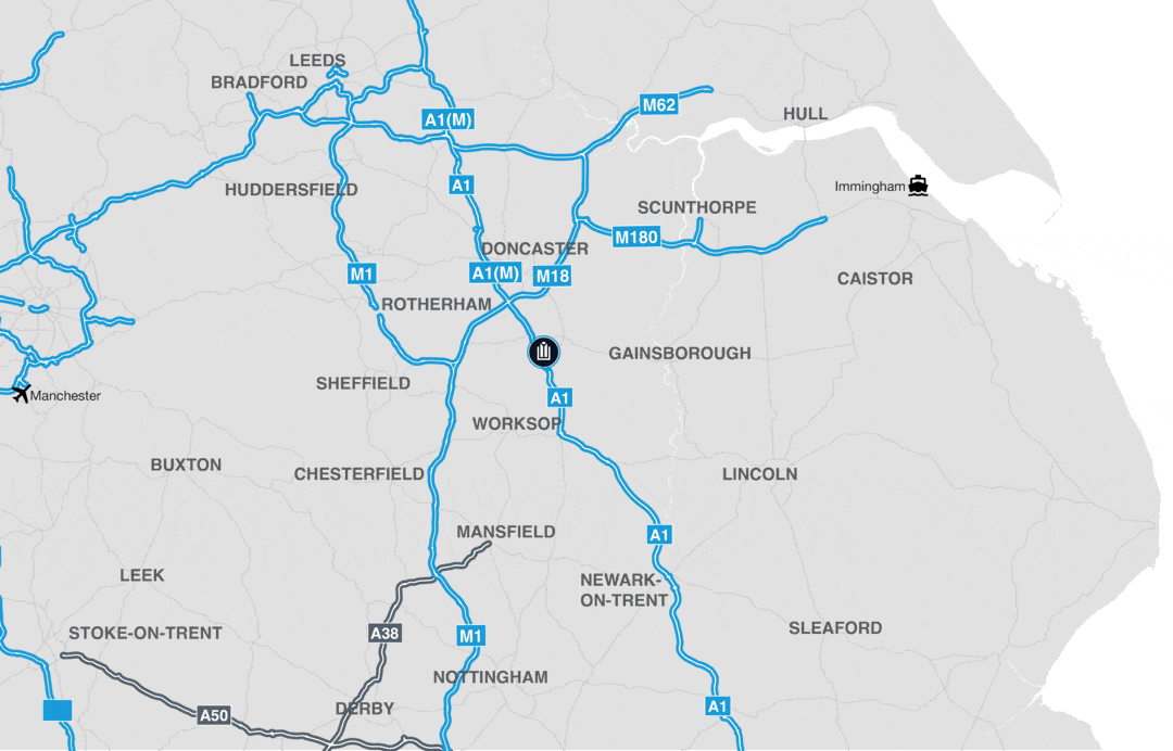 Drive to work times map