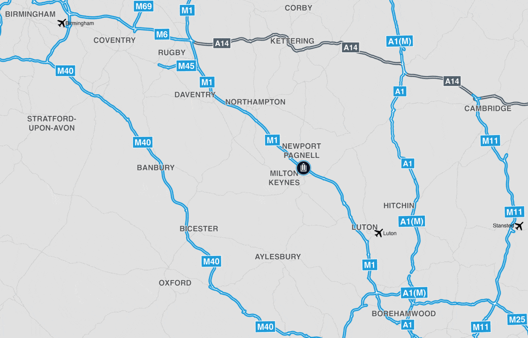 Drive to work times map