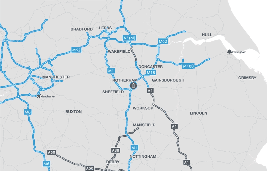 Drive to work times map
