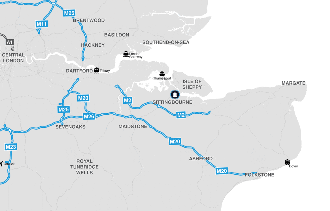 Drive to work times map