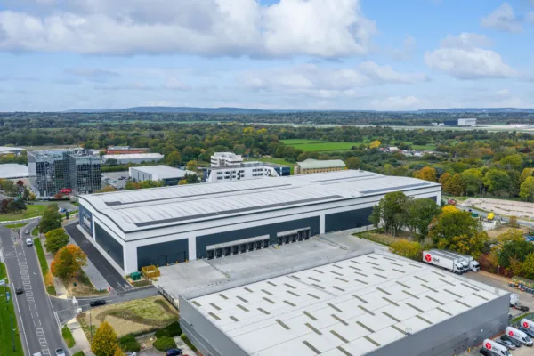 Aerial drone photo of Panattoni Park Crawley