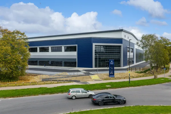 Panattoni Park Crawley drone photo of unit entrance