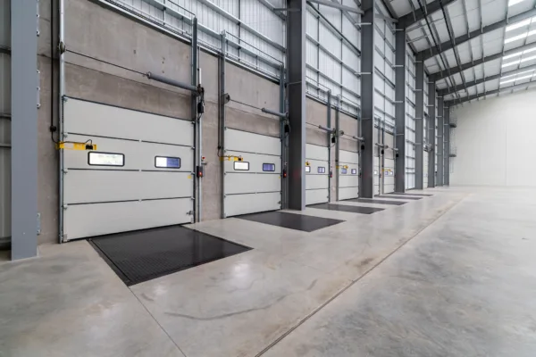 Panattoni Park Crawley internal warehouse shot of dock doors