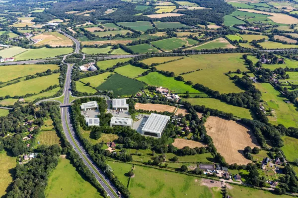 Panattoni T Park Southampton Aerial CGI Image