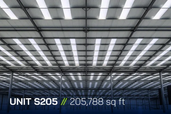 Panattoni Park Sittingbourne Unit S205 warehouse internal shot