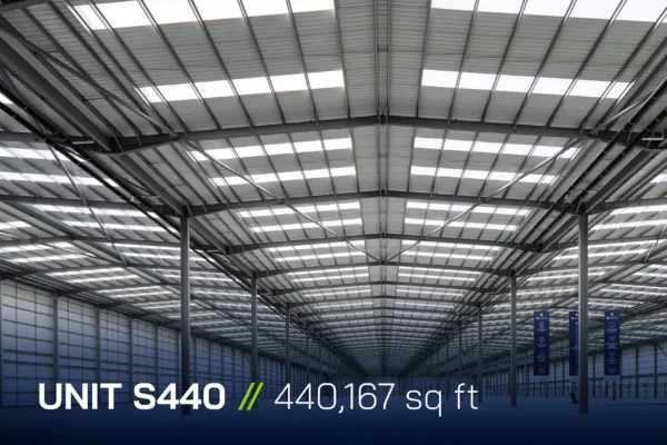 Panattoni Park Sittingbourne Unit S440 warehouse internal shot