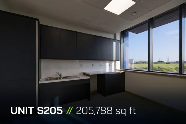 Panattoni Park Sittingbourne Unit S440 kitchen unit in first floor office