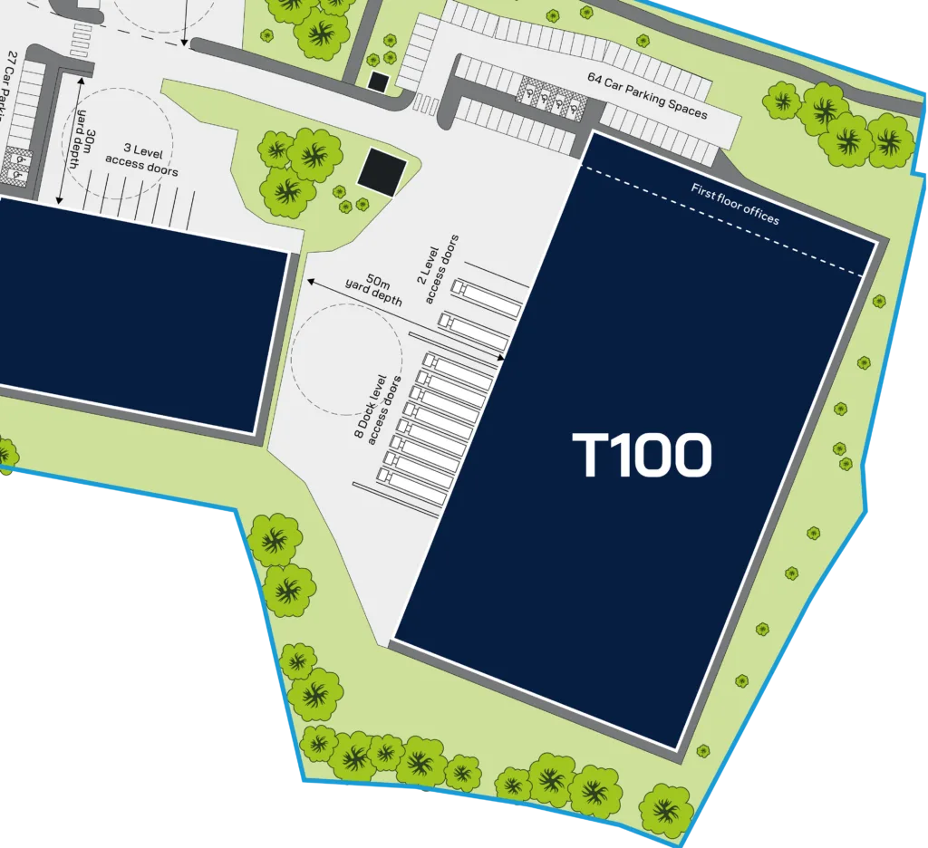 Masterplan for TPark 100