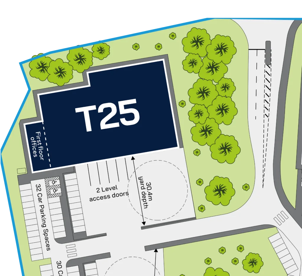 Masterplan for TPark 25