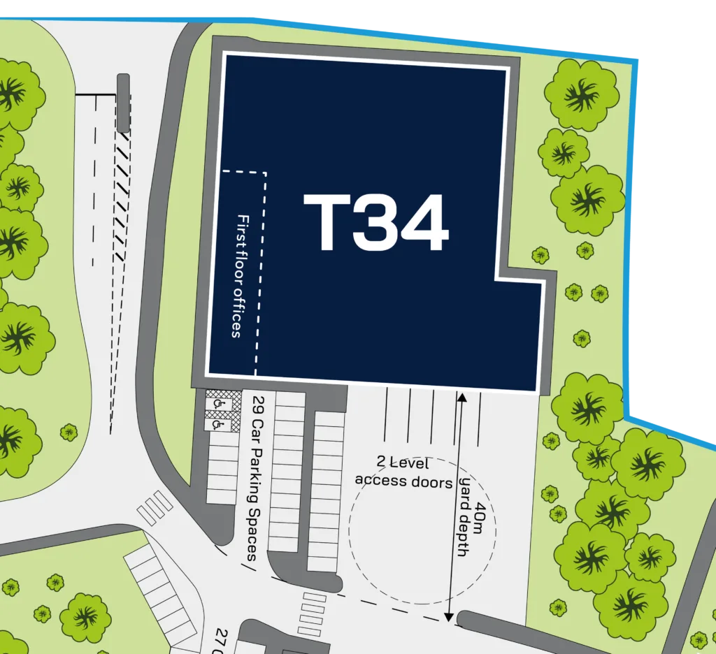 Masterplan for TPark 34