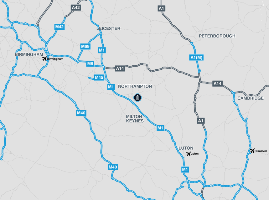 Drive to work times map