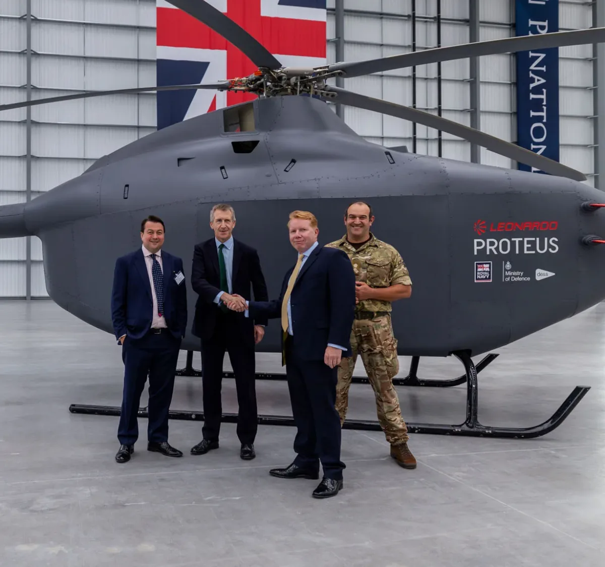 Panattoni welcomes Secretary of State to open NATOs largest drone testing facility in Europe